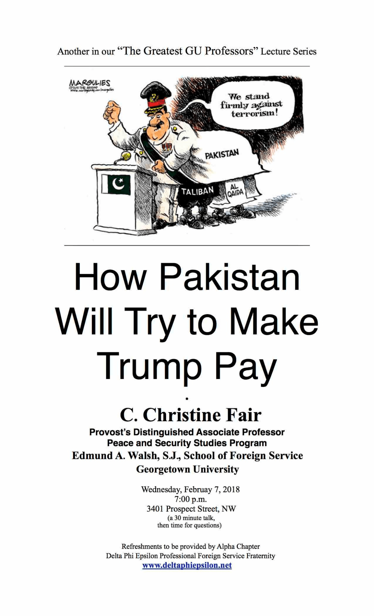 How Pakistan Will Make Trump Pay