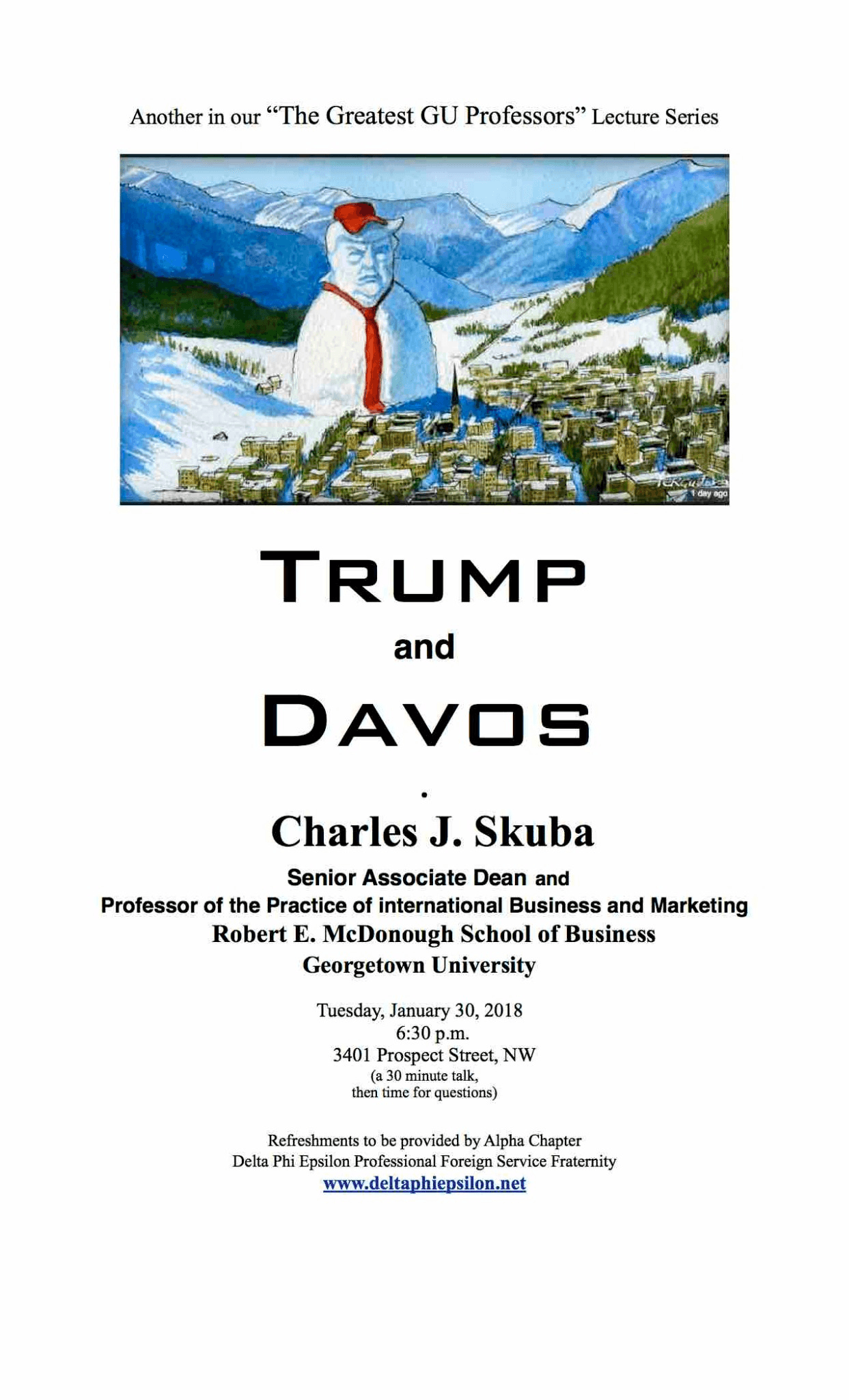 Trump and Davos